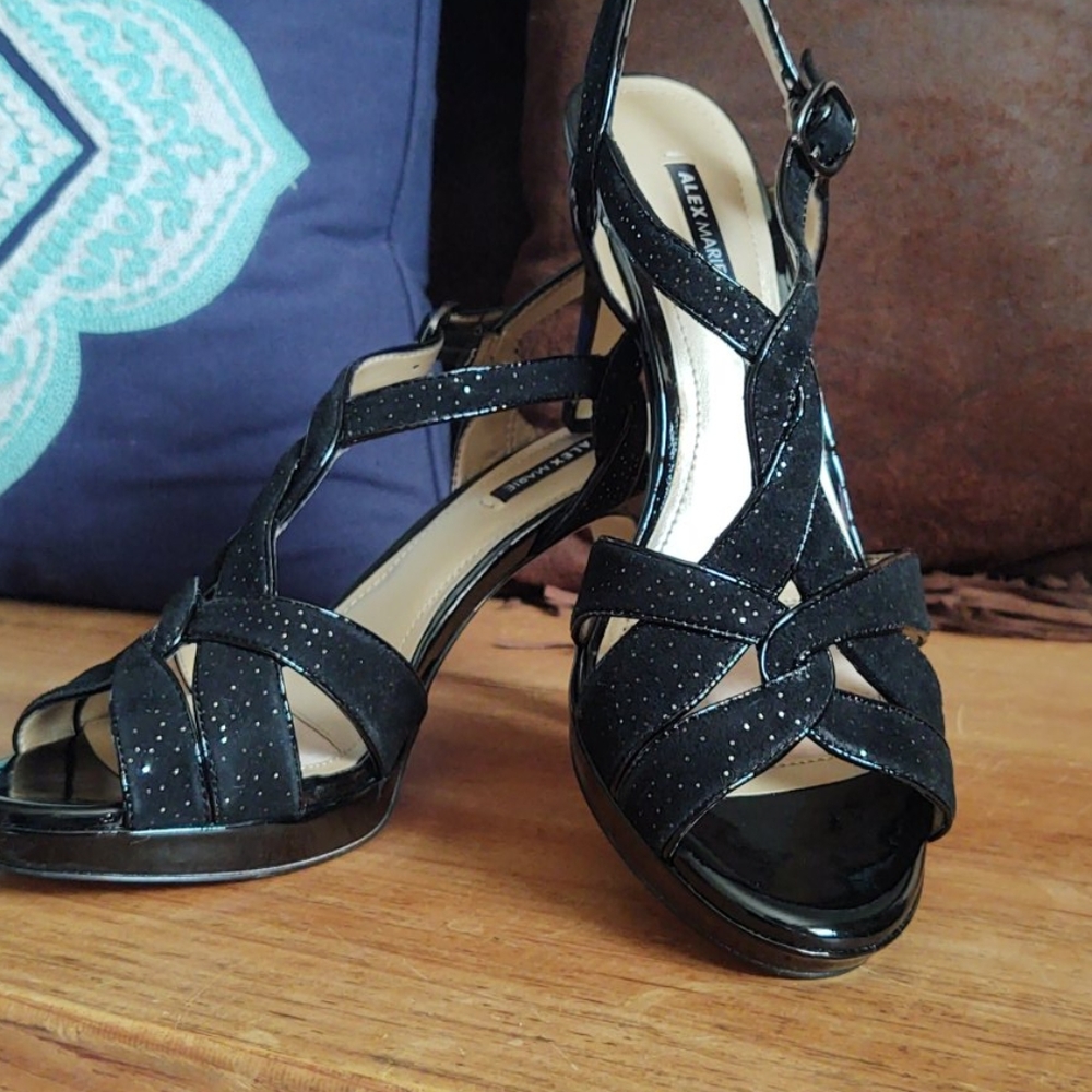 Alex Marie Black Heels